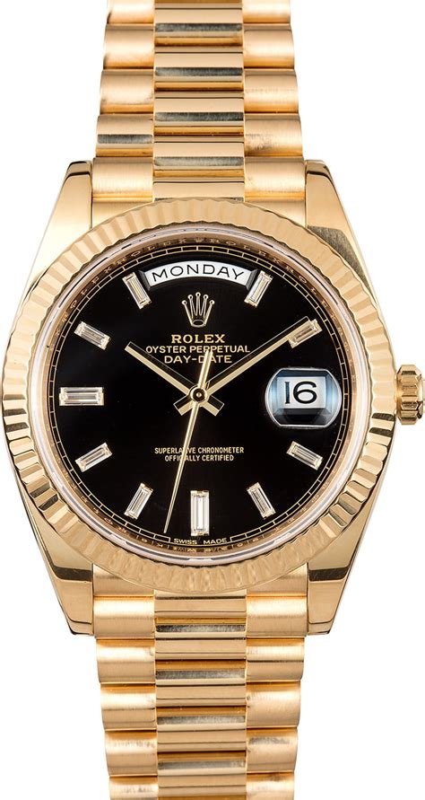 rolex presidential 40mm new|rolex day date 40 price.